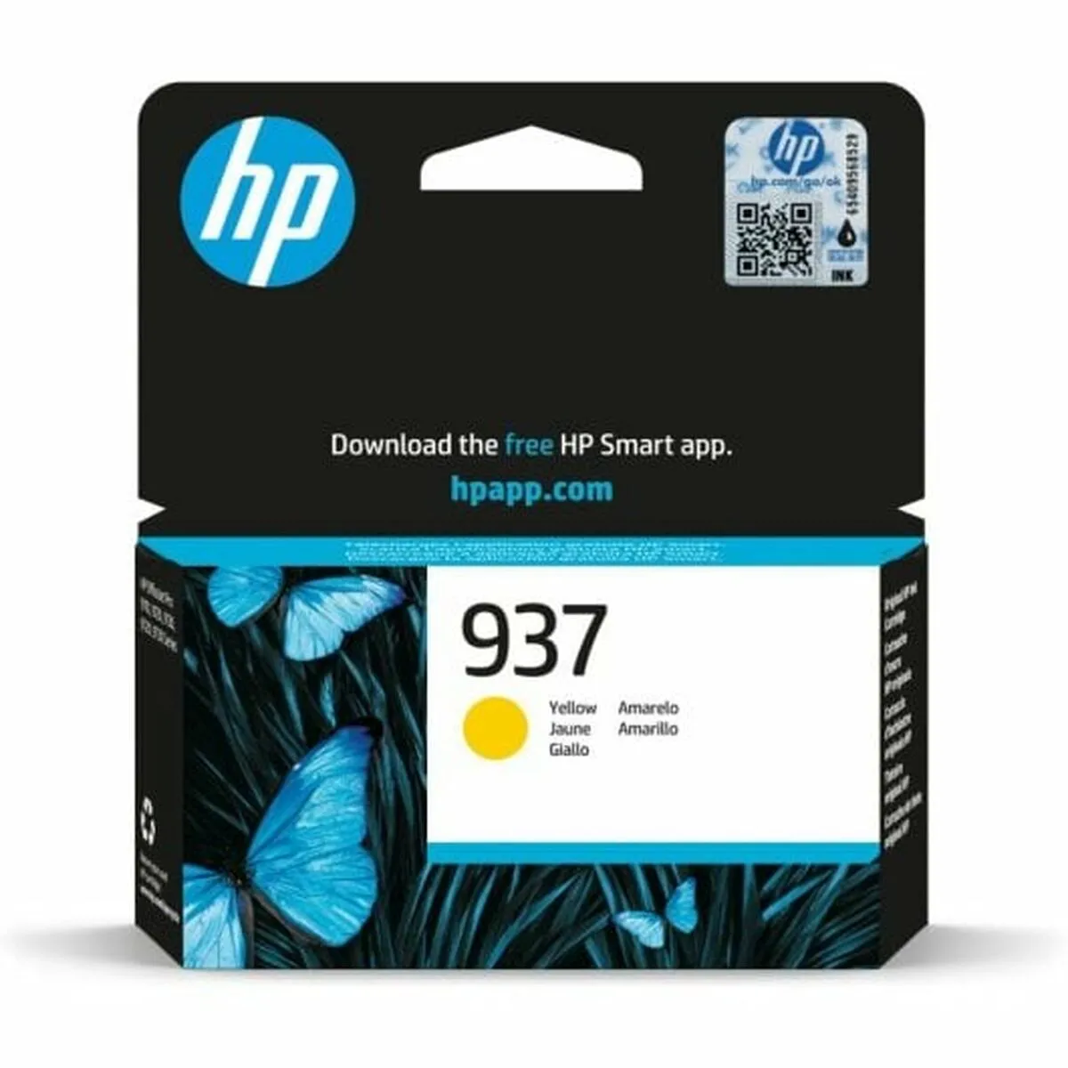 Hp Cartouche d'encre 937 - Jaune