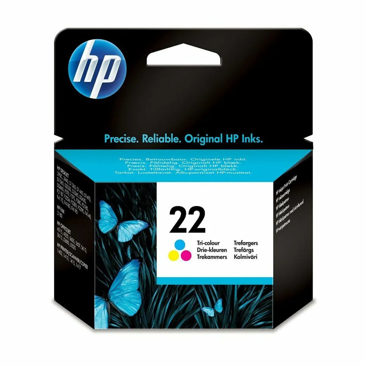 HP Cartouche d'encre originale HP 22 Tricolore