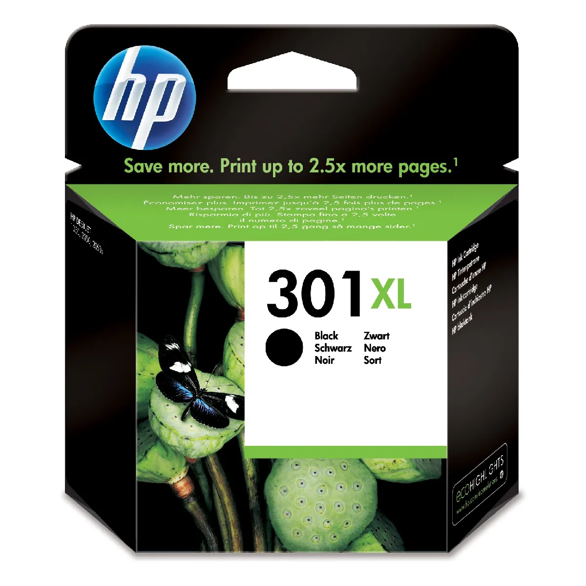 Hp Cartouche d'encre 301XL - Noir