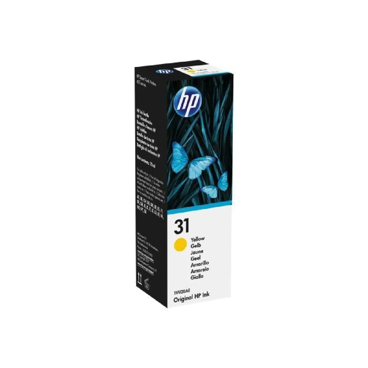 HP 31 (1VU28AE) - Jaune