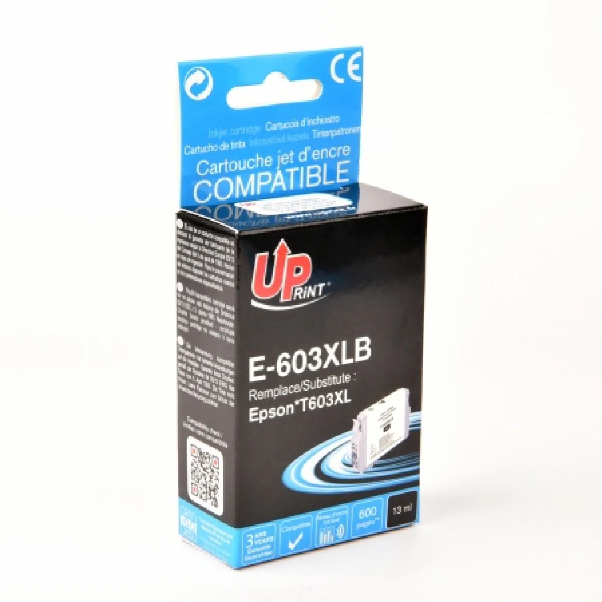 UPRINT  Cartouche d'encre compatible Epson - Noir