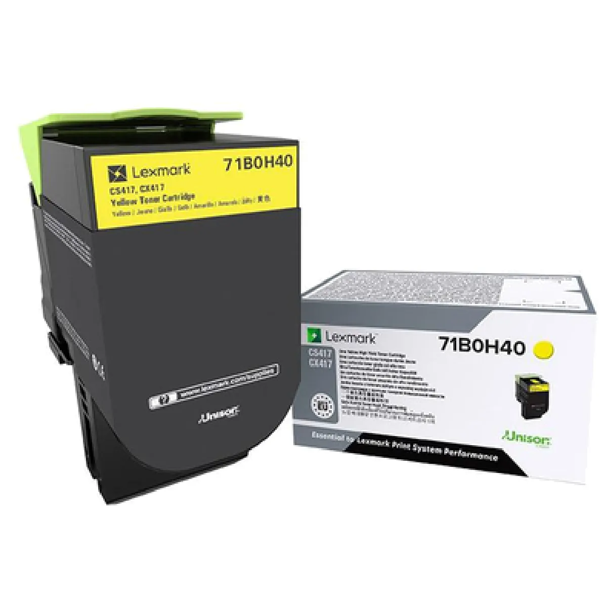 Lexmark Toner laser original - Jaune