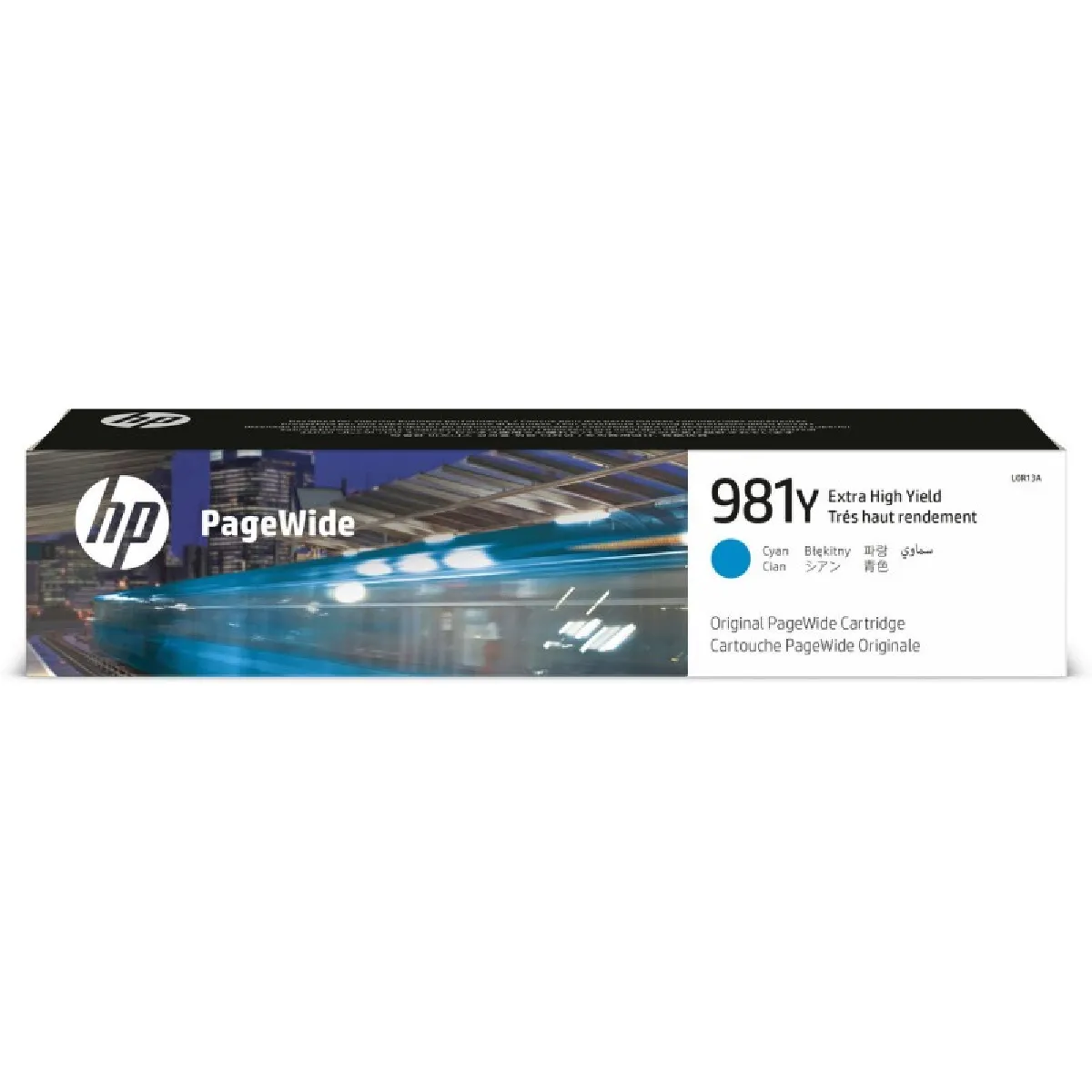HP Cartouche Jaune L0R15A - vue 3