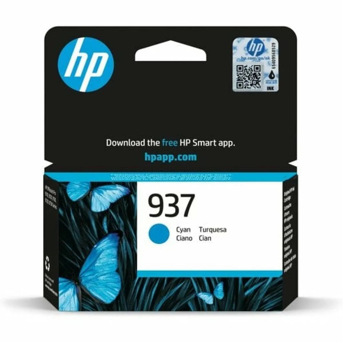 Hp Cartouche d'encre 937 - Cyan