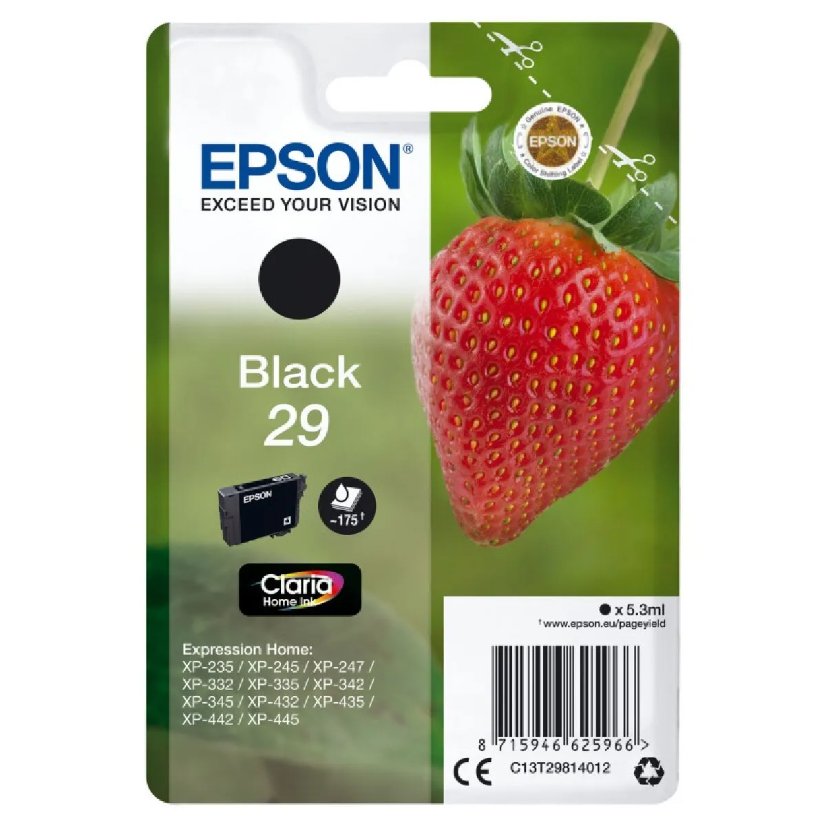 Epson Cartouche d'encre Claria Home - Noir