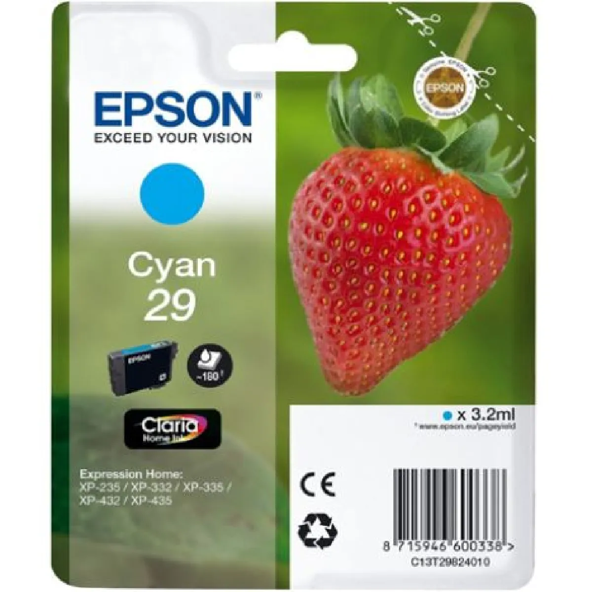 Epson Cartouche d'encre Claria Home - Cyan