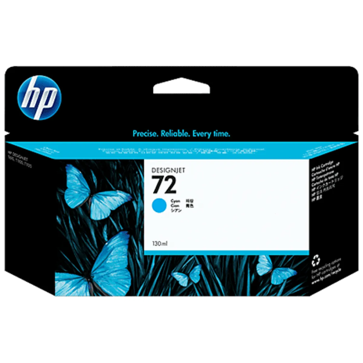HP Designjet 72 C9371A Cyan - vue 2