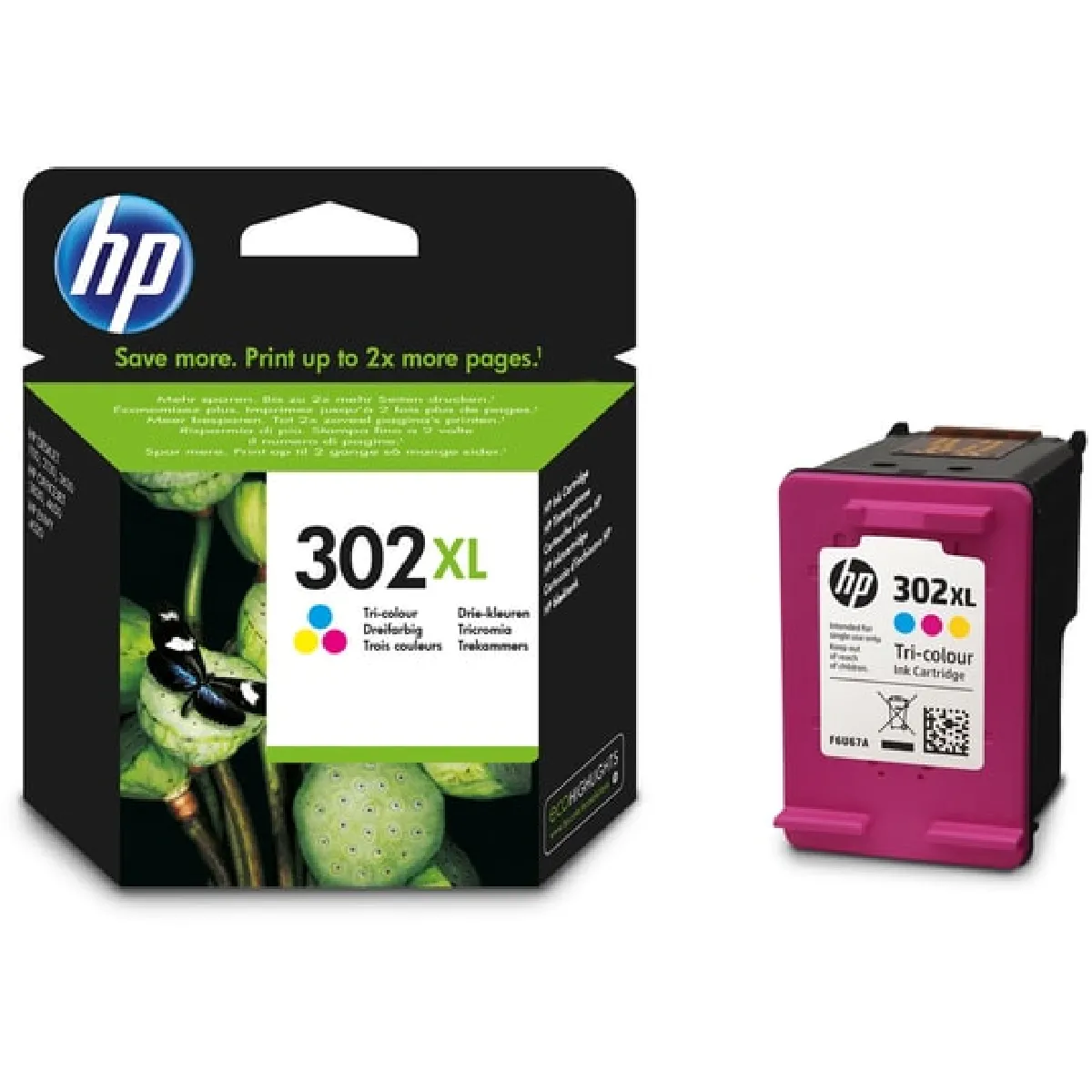 Cartouche D'encre Hp 302 3 Couleurs Grande Capacité Authentique Hp - vue 5