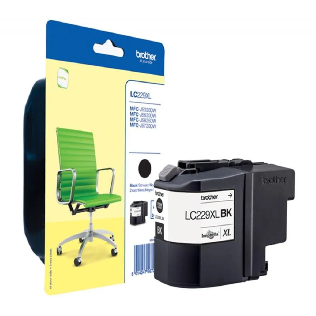 Brother LC229XLVALBP Cyan Jaune - vue 4