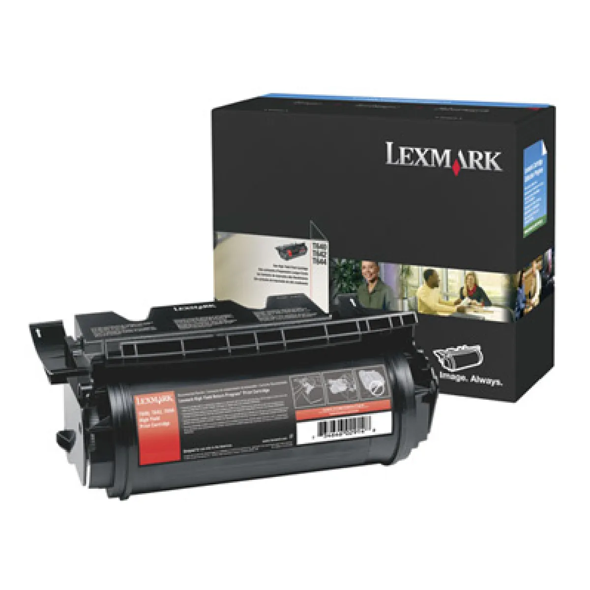 Lexmark Toner laser original - Noir