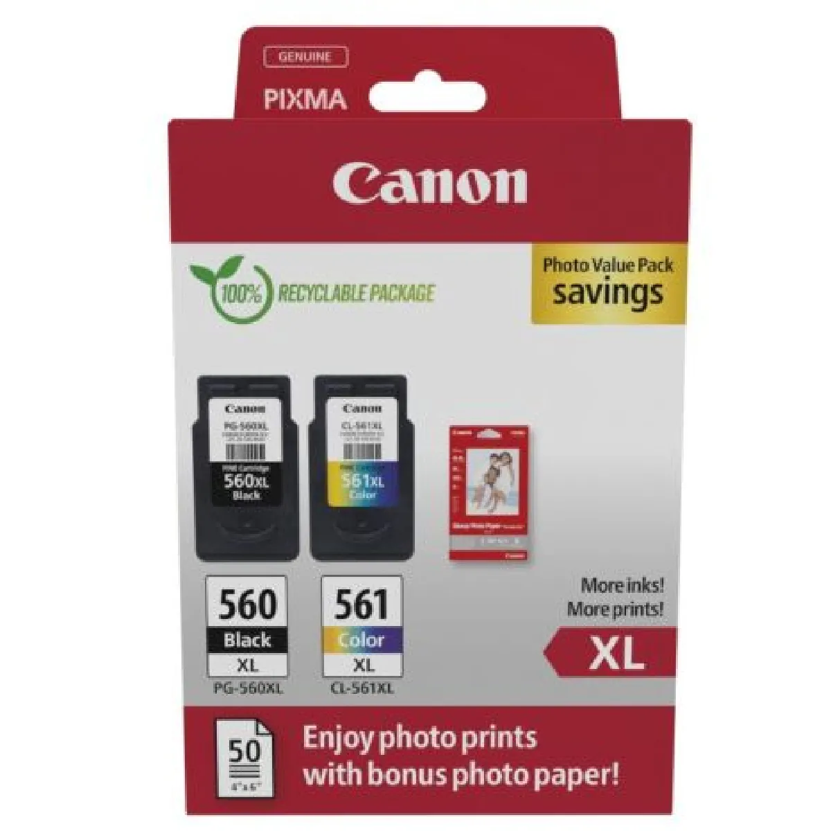 Canon 8286B011 Cartouches Pack d'Origine - vue 6