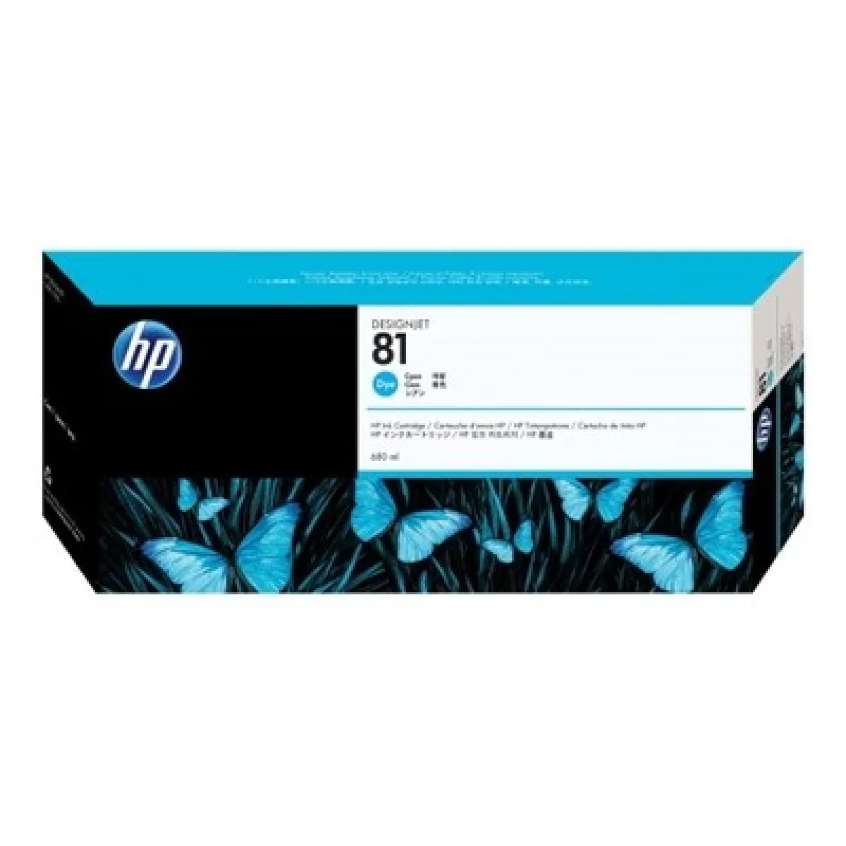 HP 81 Cartouche C4930A - vue 2