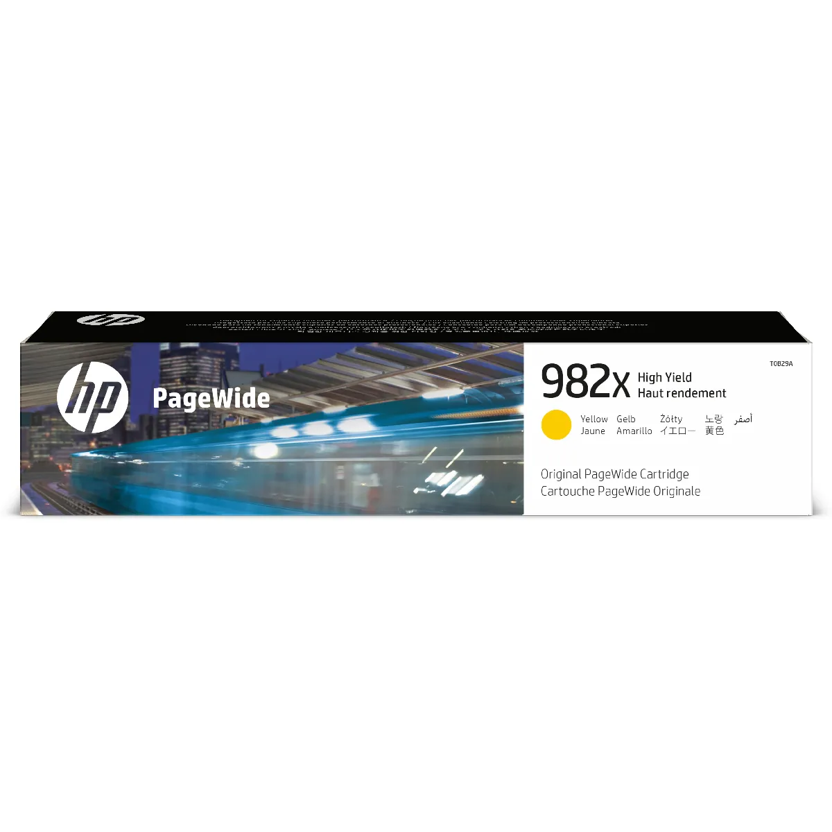 HP Cartouche Jaune PageWide Rendement Élevé - vue 2
