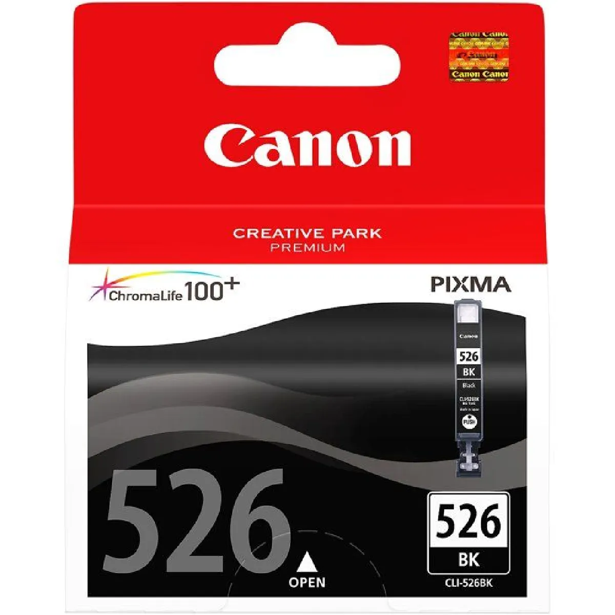 CANON - Cartouche d'encre Noire - CLI-526 BK