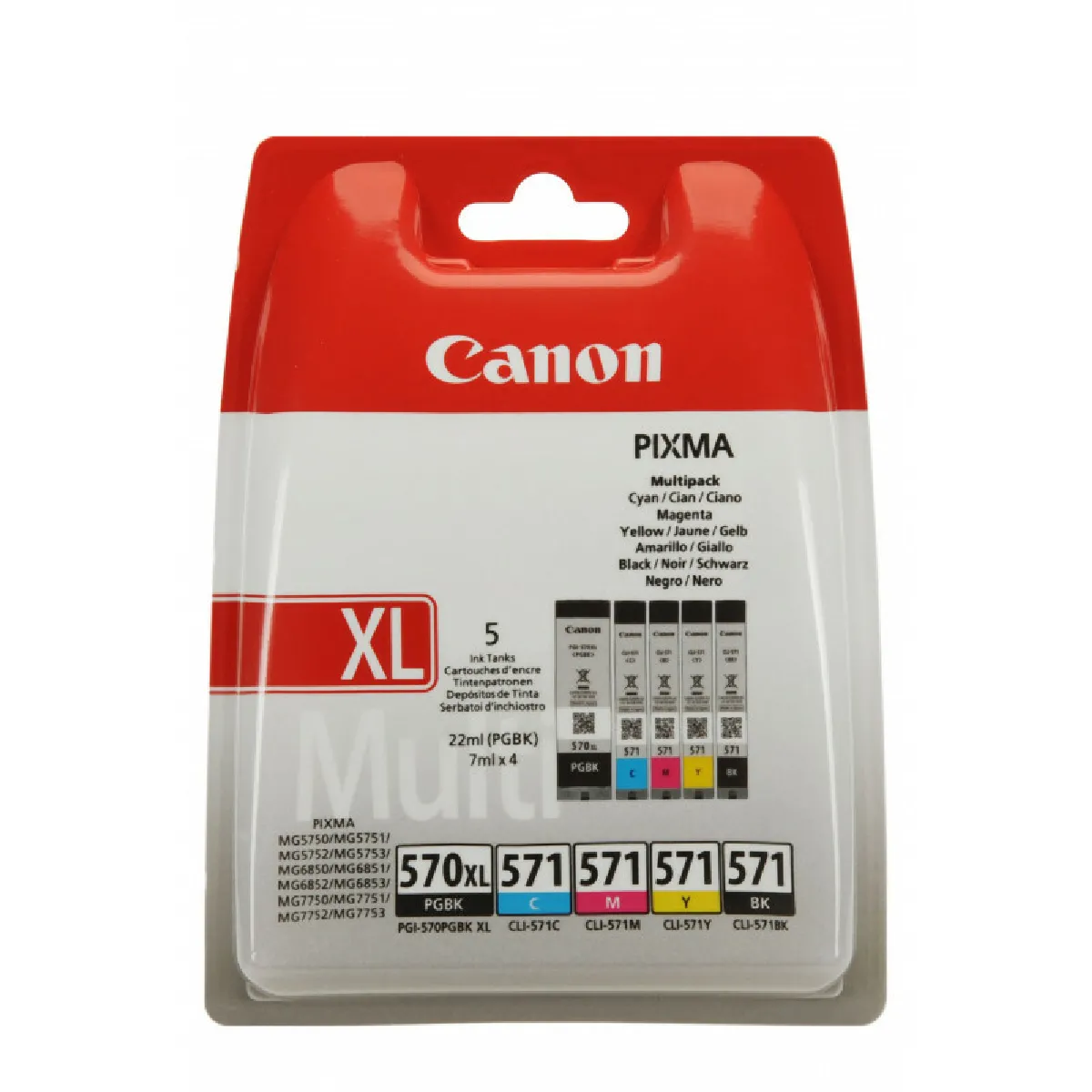 Pack Canon PGI 570 CLI 571