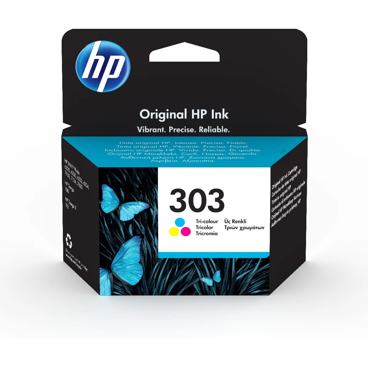 HP 303 Cartouche Originale Trois couleurs