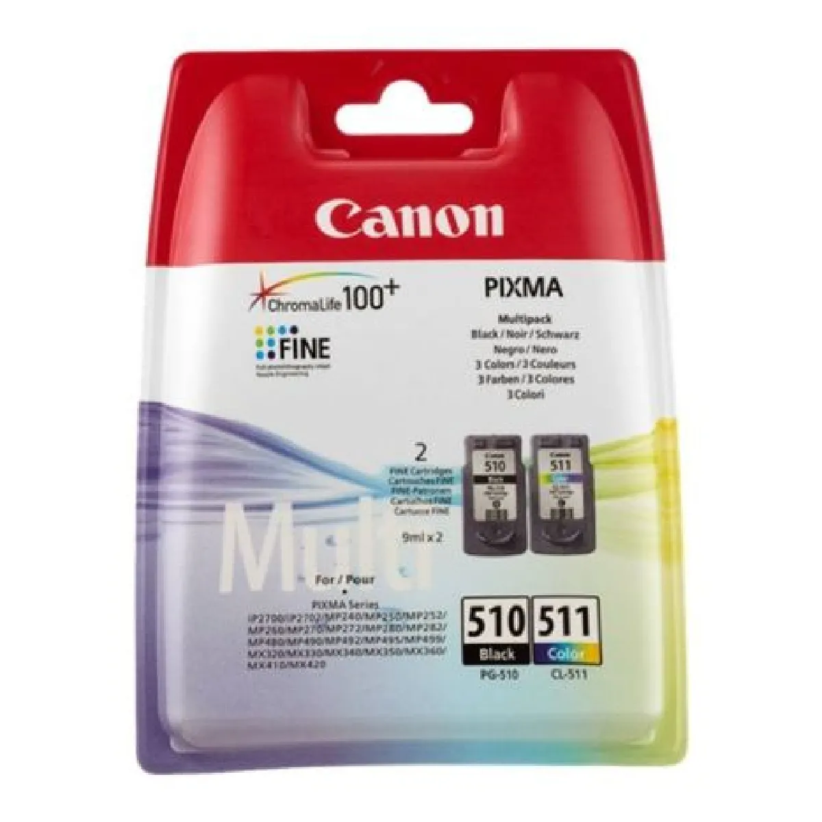 Canon PG510CL511 2970B010 - vue 5