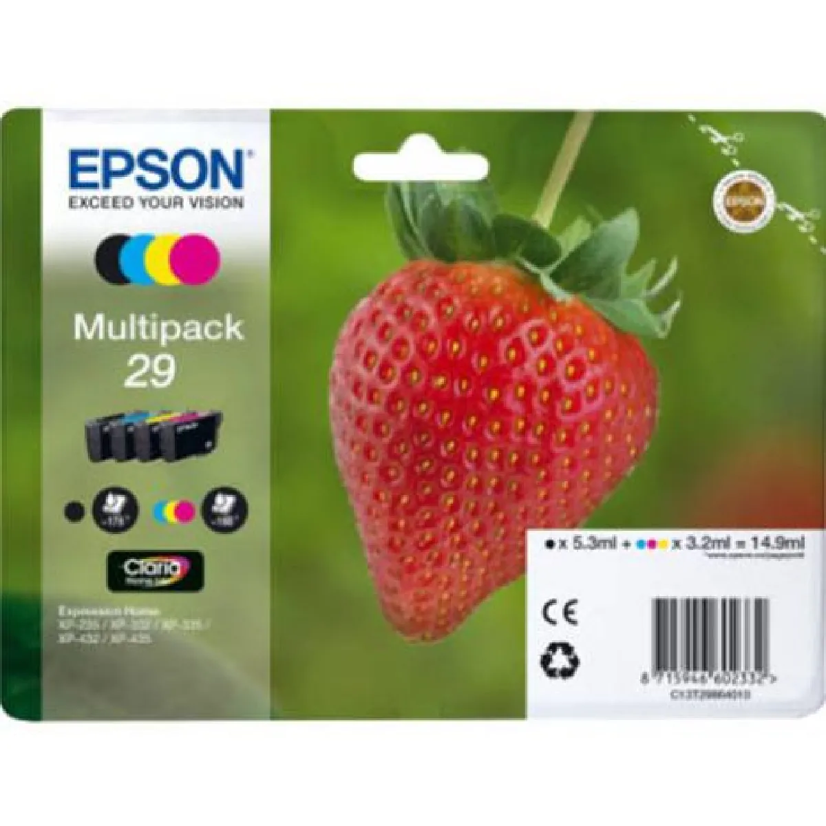 Epson Fraise 29 Multipack - vue 3