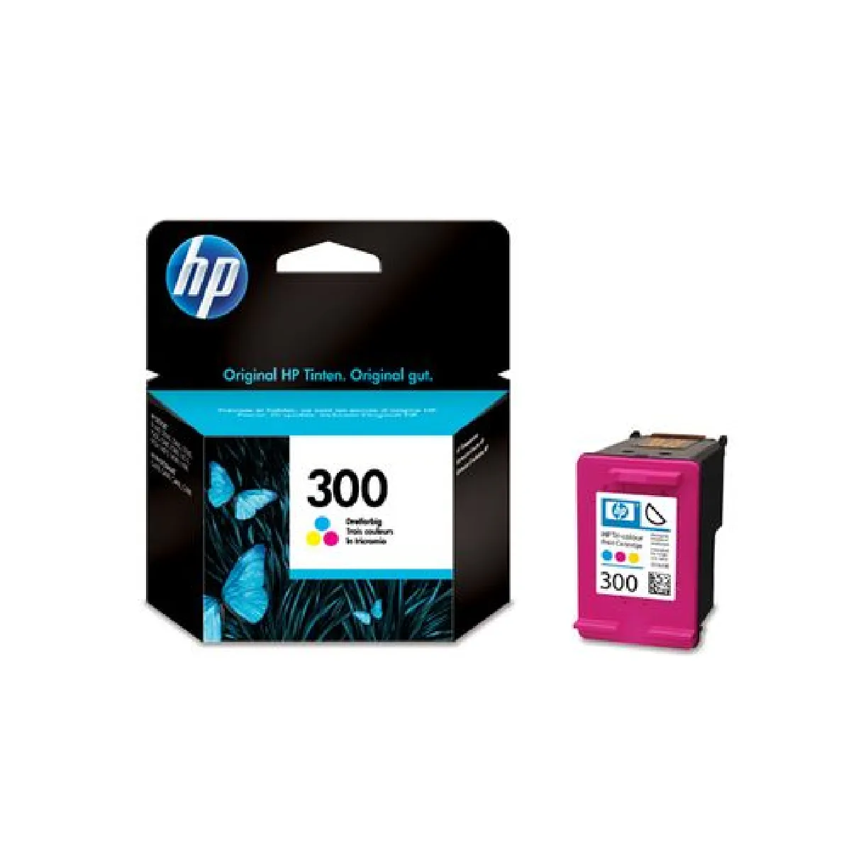 HP 653 CyanJaune
