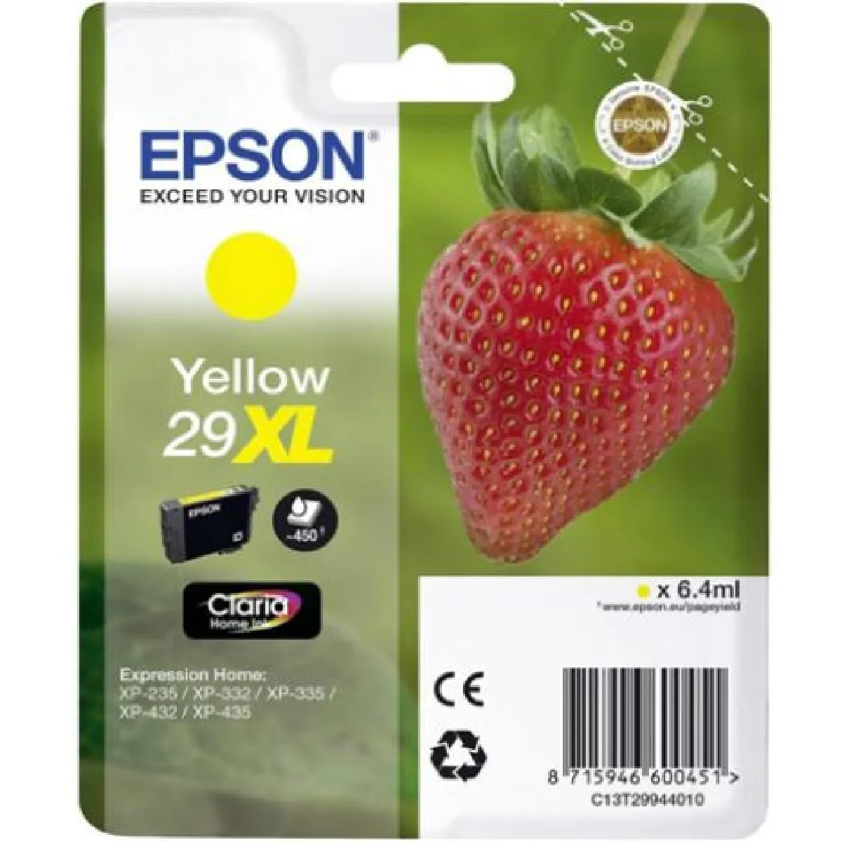 Epson Cartouche d'encre Claria Home - Jaune