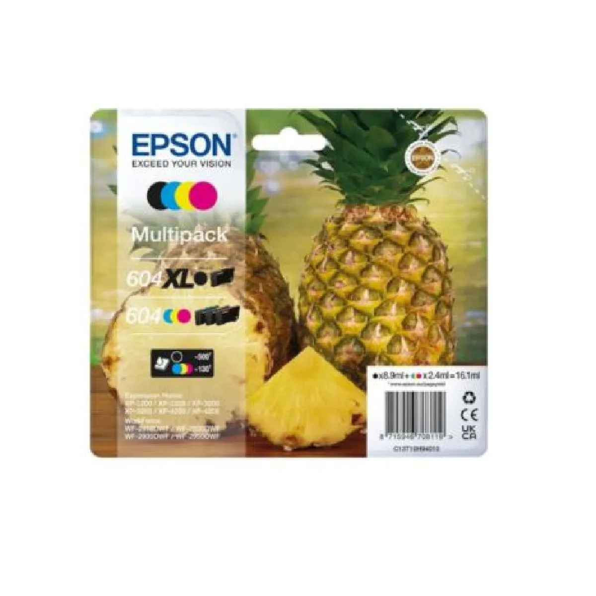 Epson Pack cartouches encre 604 et couleurs