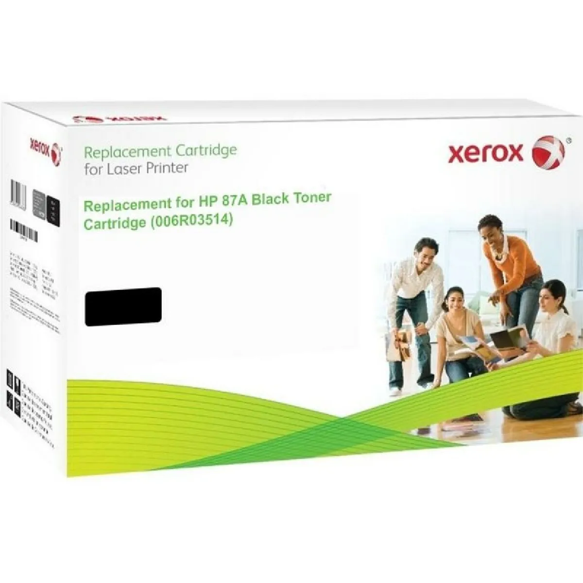 Xerox Noir Cartouche Compatible - Compatible - Cartouche De Toner (Alternative Pour : Hp Cf287a) - Pour Hp Laserjet Managed E50045; Laserjet Managed - Image 4