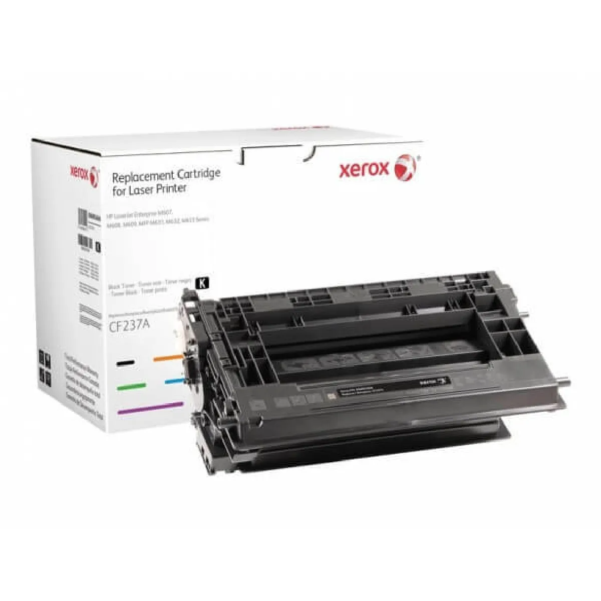 Xerox Noir Cartouche Compatible - Compatible - Cartouche De Toner (Alternative Pour : Hp 37A, Hp Cf237a) - Pour Hp Laserjet Enterprise M607, M608, - Image 3