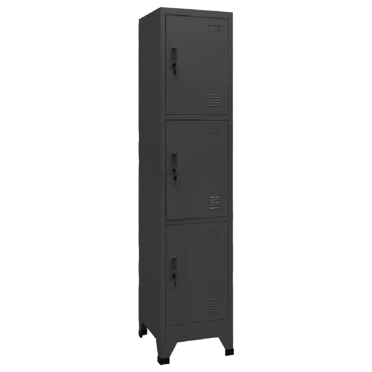 vidaXL Armoire à casiers 180 cm - vue 2