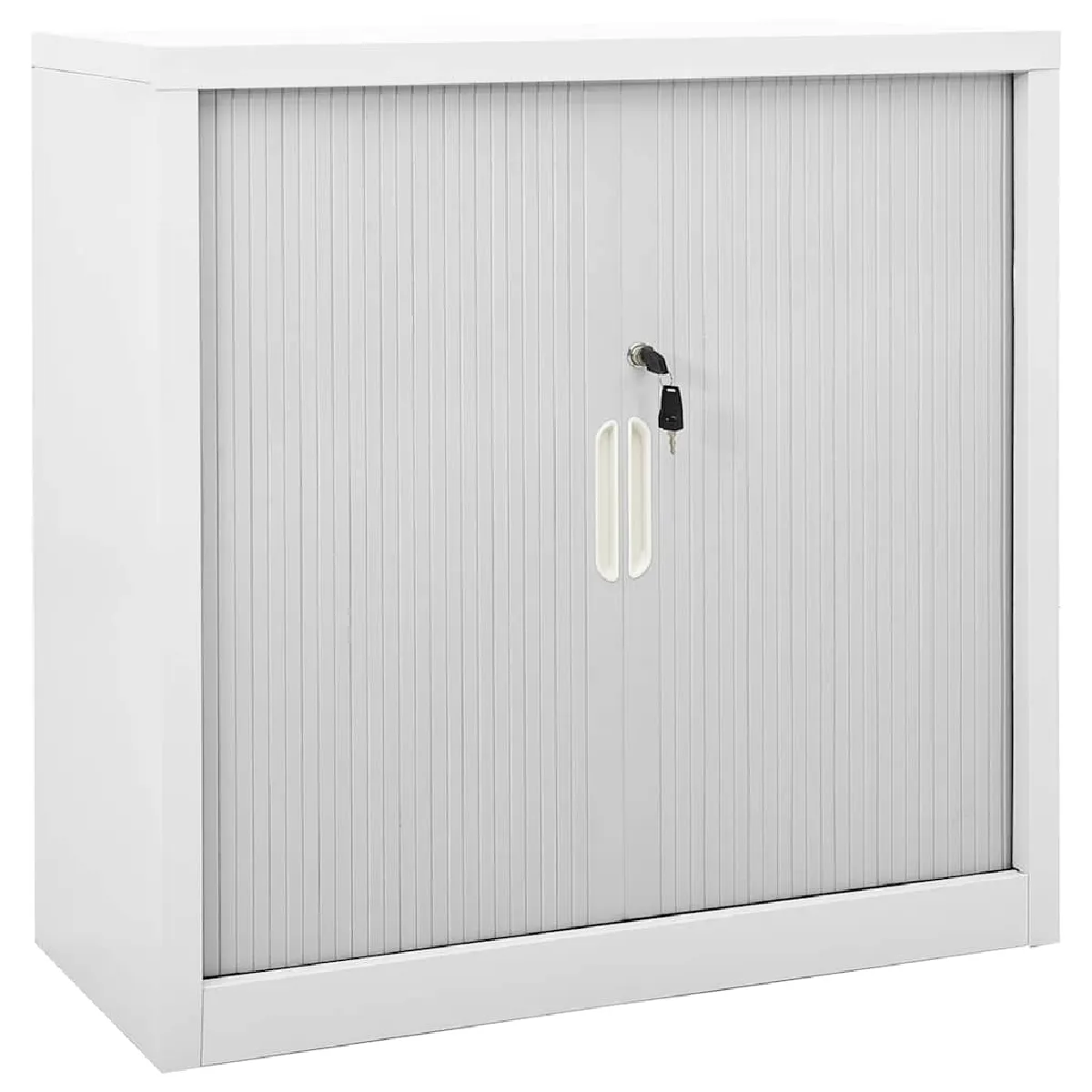 Vidaxl Gris Armoire À Portes Coulissantes