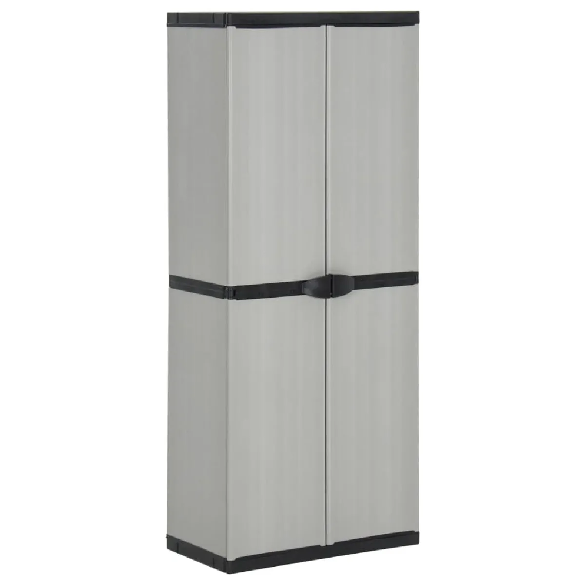 vidaXL Armoire de rangement de jardin 168 cm