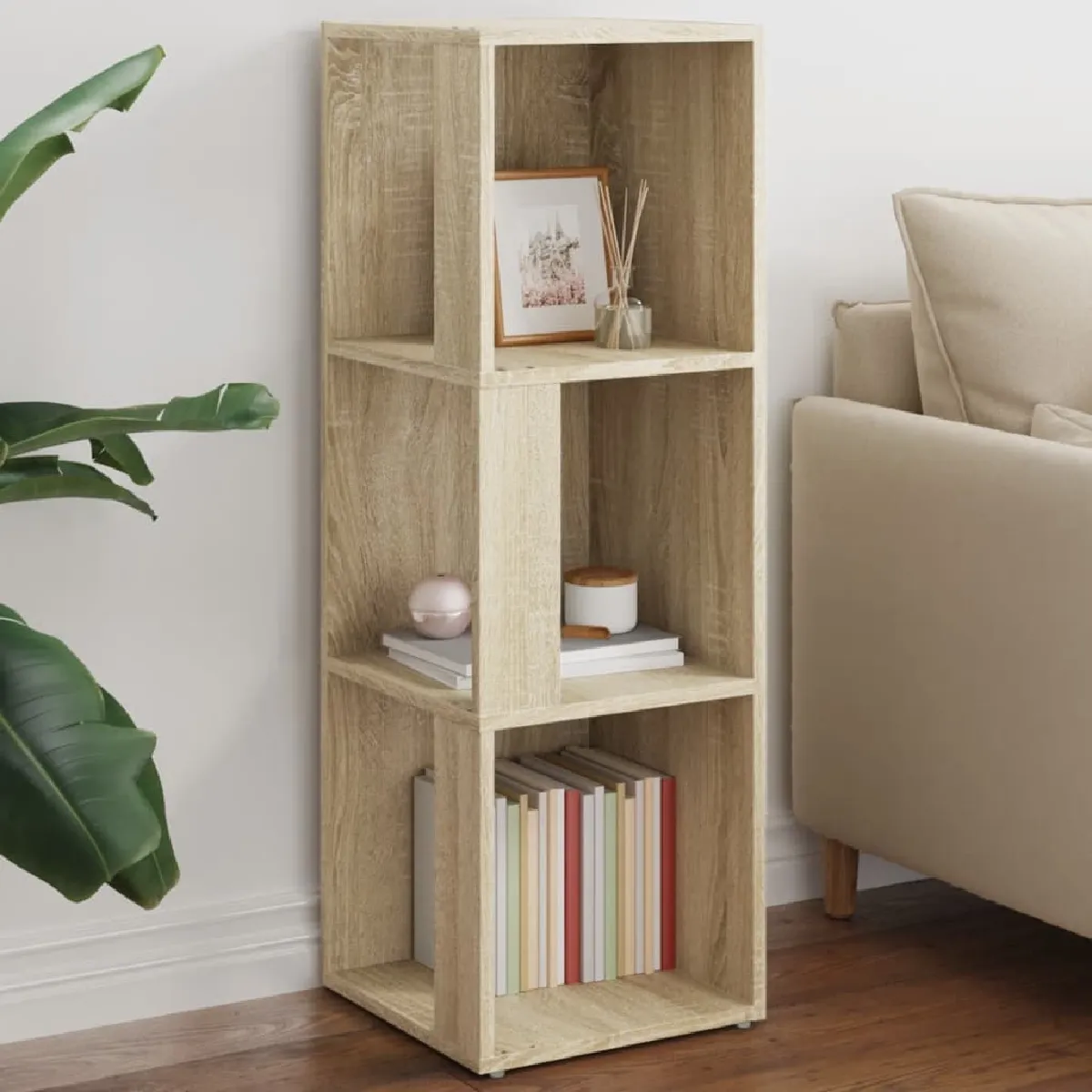 vidaXL Armoire d'Angle Chêne Sonoma 33x33x100 cm