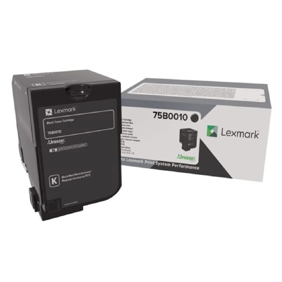 Lexmark 75b0010 cartouche de toner 1 pi&egrave;ce(s) original noir 75B0010