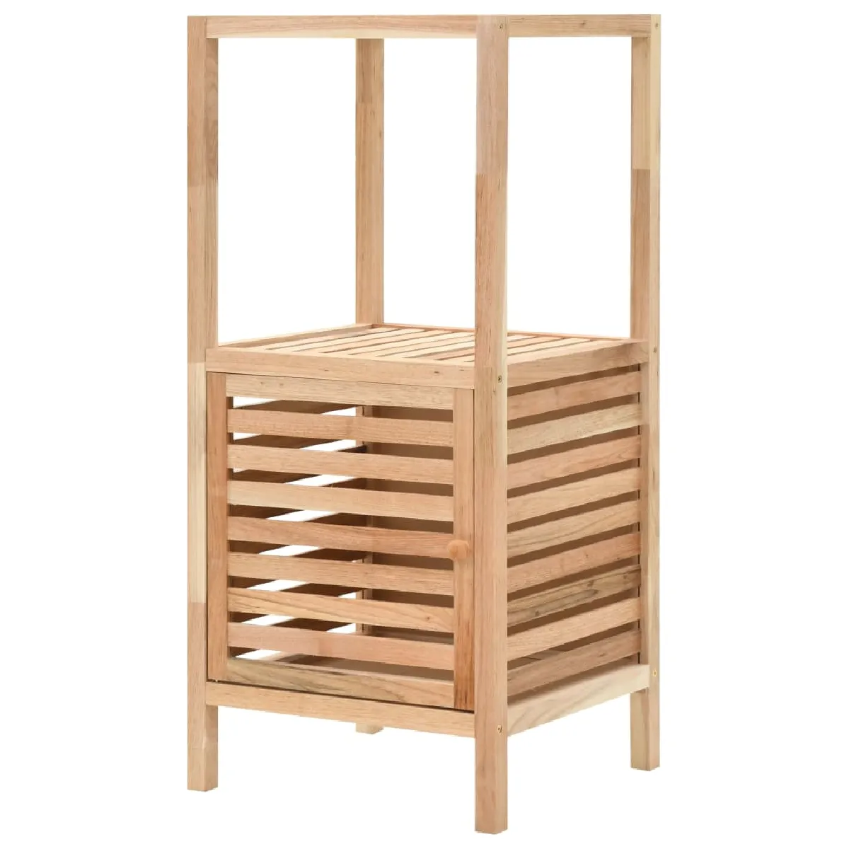 VidaXL Armoire de salle de bain Bois de Noyer - vue 2
