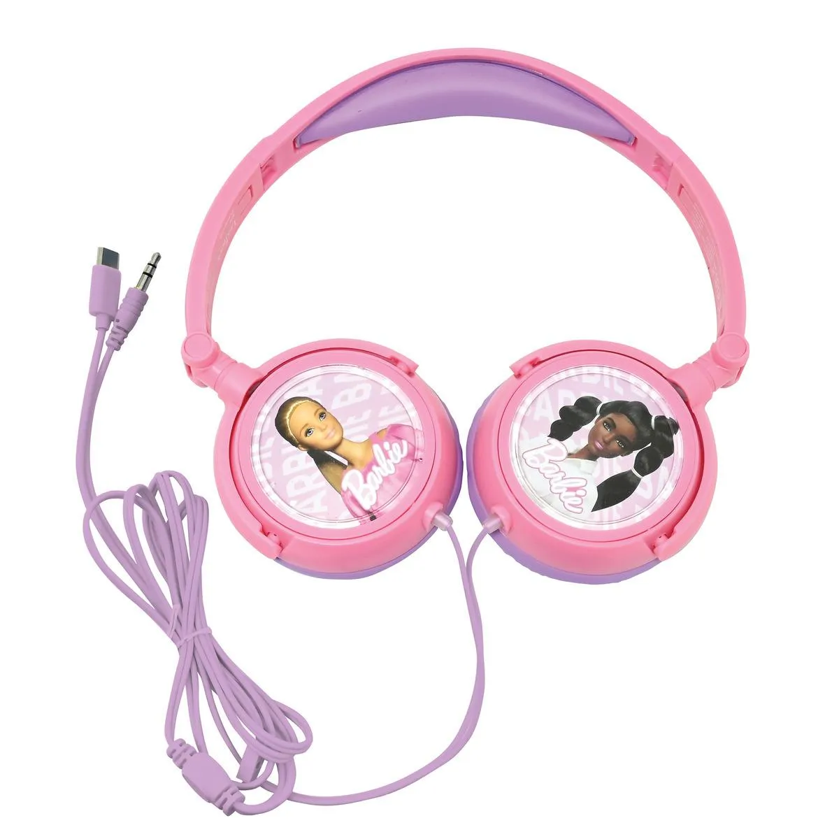 Casque Audio Lexibook HP010BB – Stéréo, Limitation de Volume, Design Barbie
