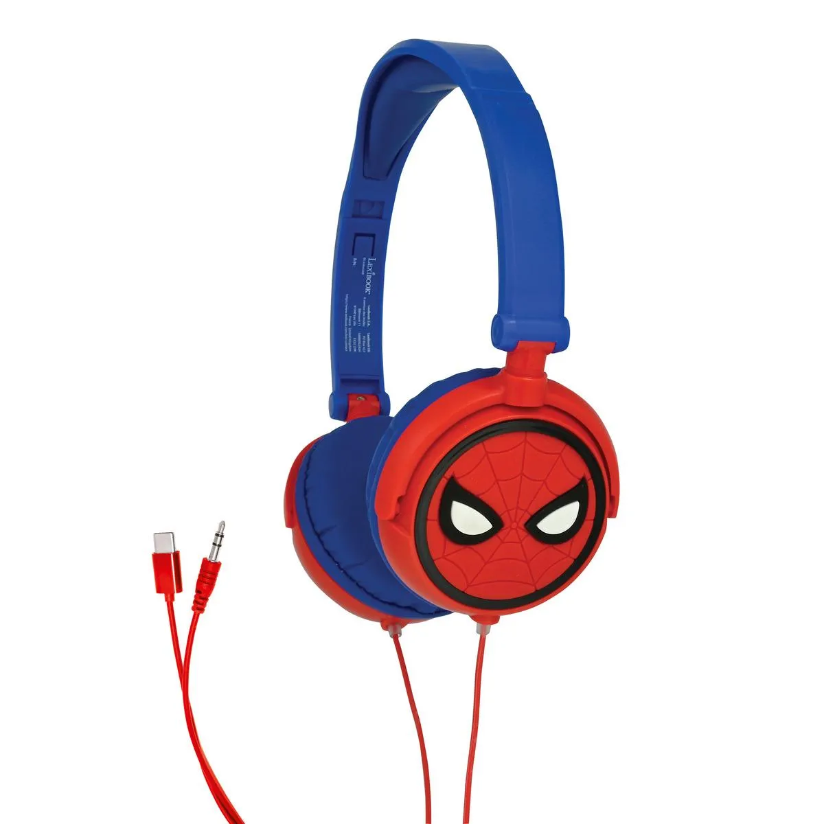 Casque stéréo Lexibook Spider-Man pour enfants avec connecteur jack 3,5 mm - Image 3