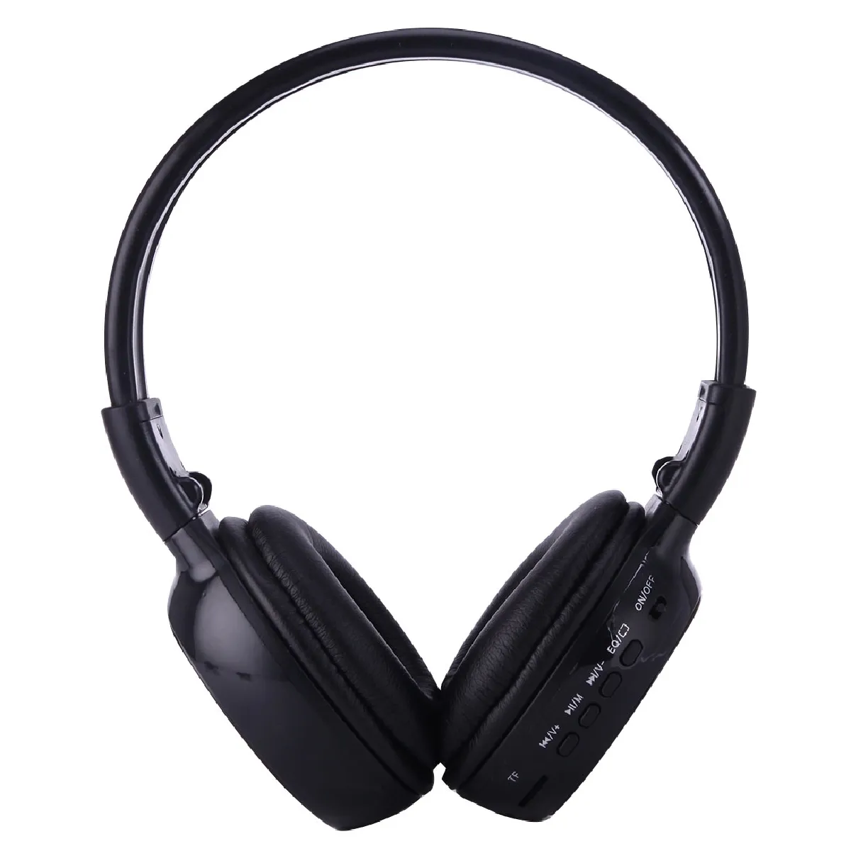Yonis Noir Casque Sans Fil