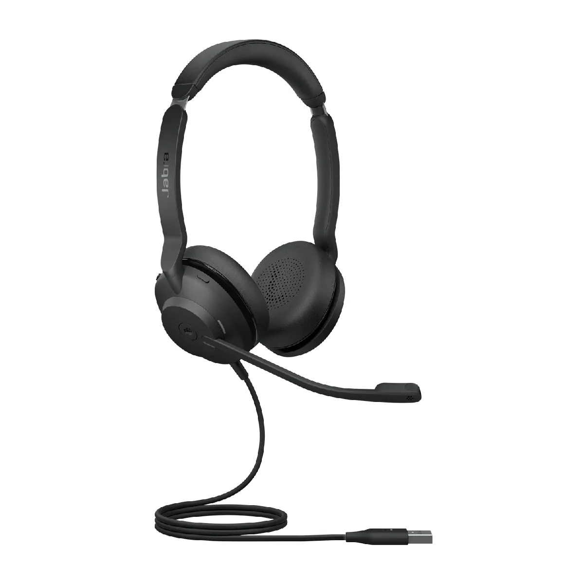 Jabra Evolve2 30 SE MS Stereo - Micro-casque - sur-oreille - filaire - USB-A - isolation acoustique - Certifié pour Microsoft Teams