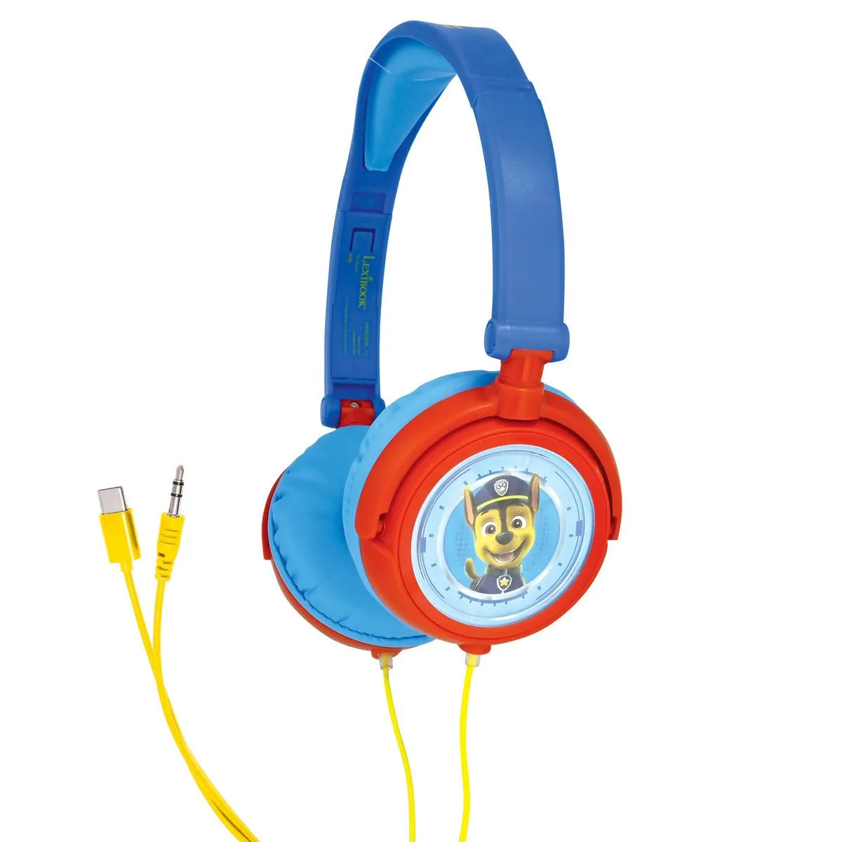 Casque stéréo filaire pliable Pat' Patrouille pour enfants avec limitation de volume d'écoute LEXIBOOK - vue 4