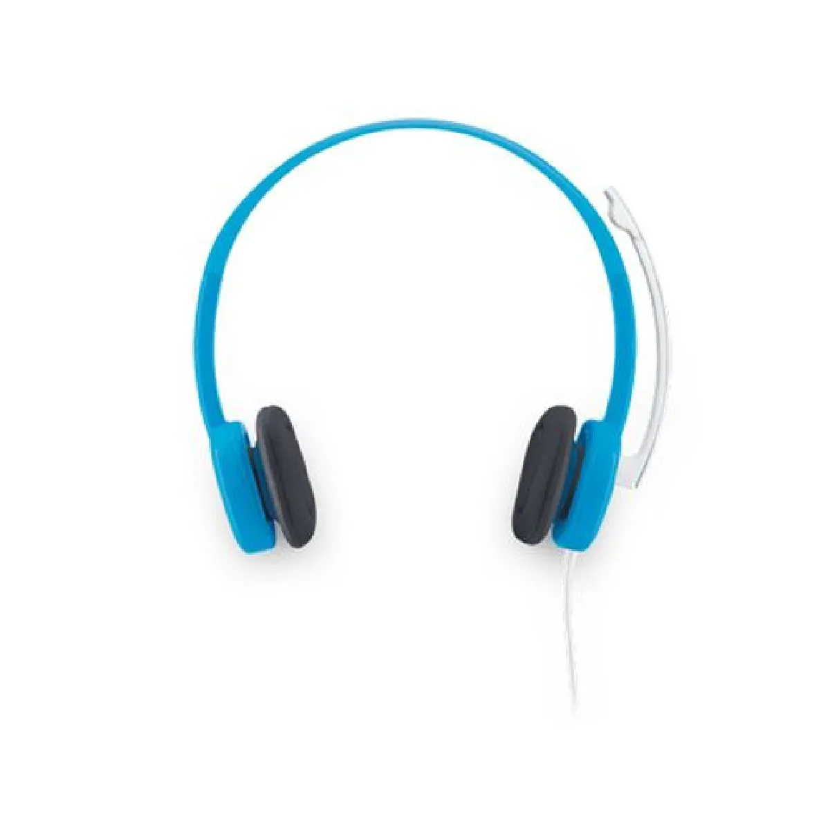 Logitech Stereo Headset H150 Micro casque sur oreille filaire myrtille - vue 2