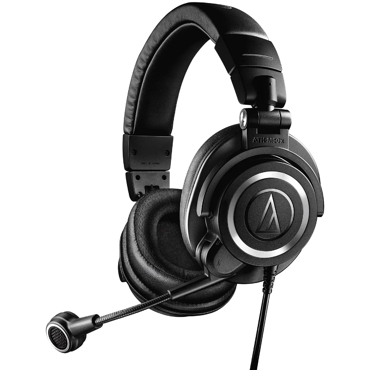 Casque PC Gaming filaire Audio-Technica ATH-M50xSTS-USB noir pour jeux et communication - Image 4