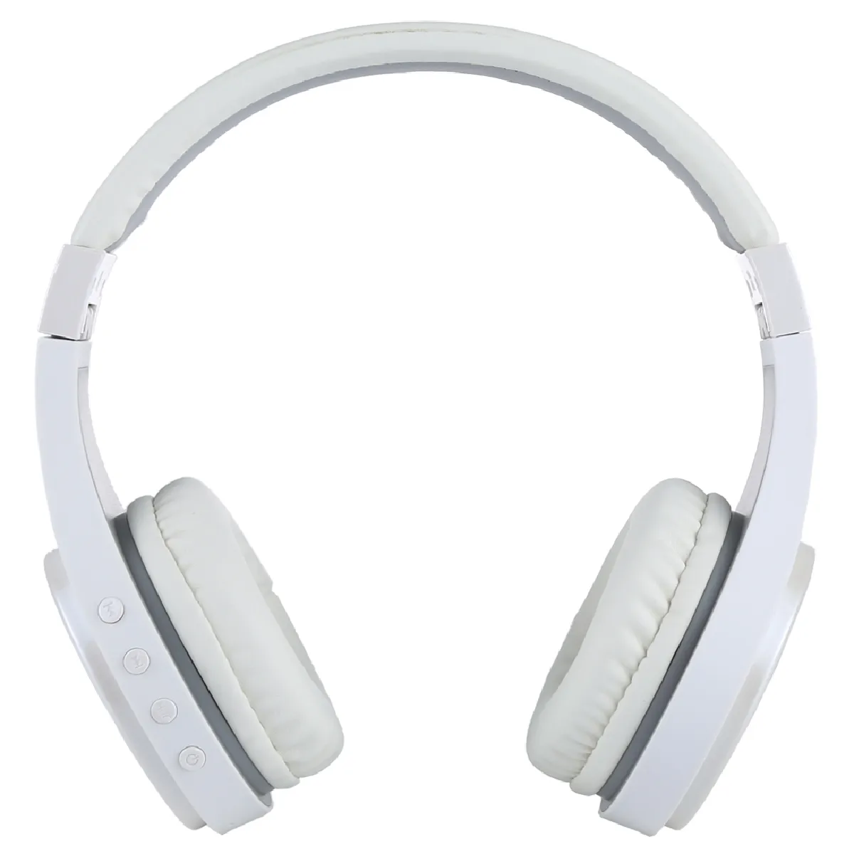 YONIS - Casque Audio Bluetooth Sans Fil - Microphone Intégré - Blanc - Image 3