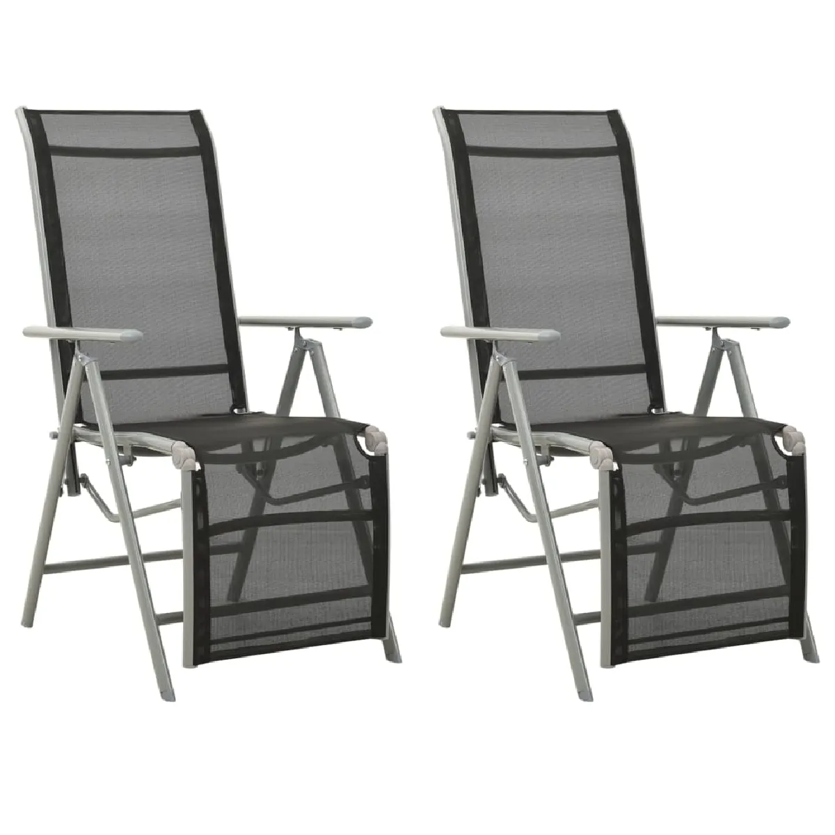 vidaXL Chaises de jardin lot de 6 - vue 3
