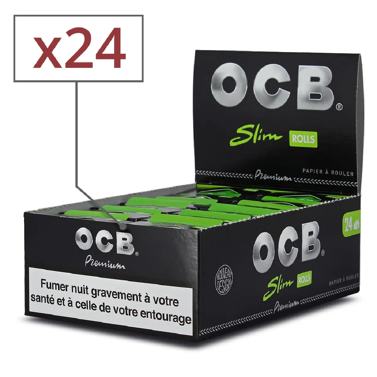 OCB Rolls Papier  Rouler - Cendrier - Rue du Commerce