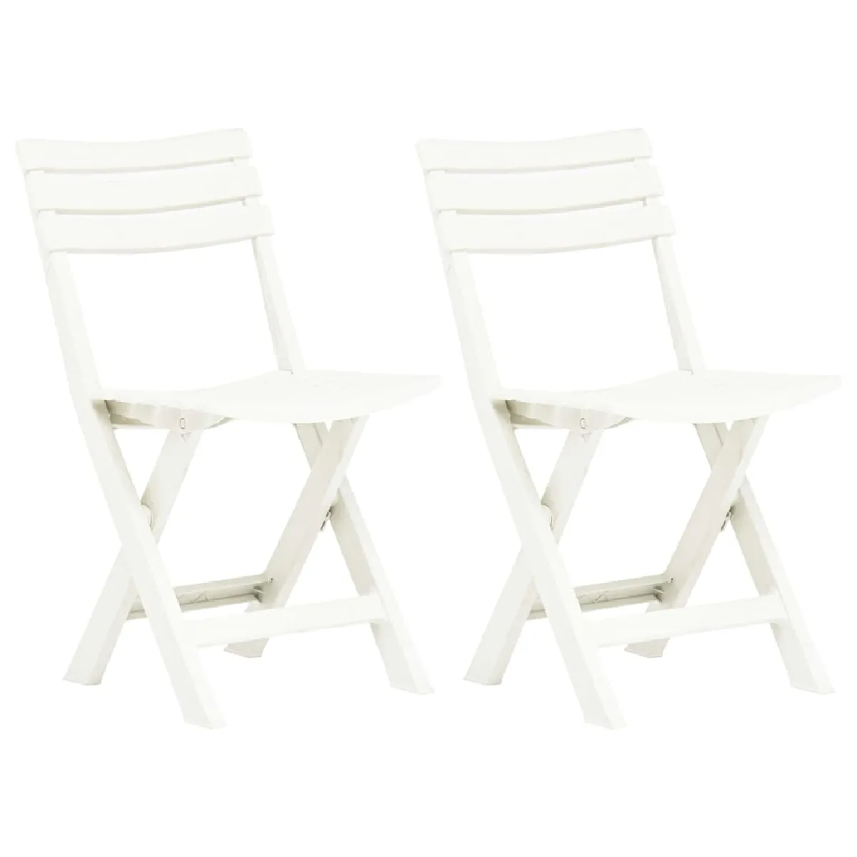 vidaXL Chaises pliables jardin lot de 6 - vue 6