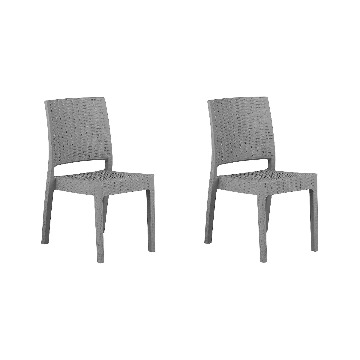 Beliani Chaise de Jardin FOSSANO