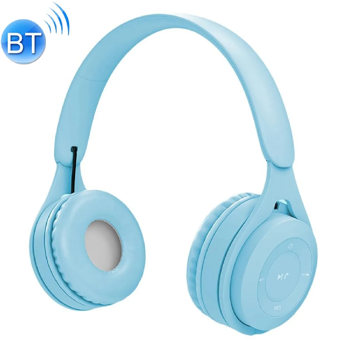 Qualité Son Hifi Casque Bluetooth Macaron Autonomie Longue Durée Compatible Tous Appareils+32 Go