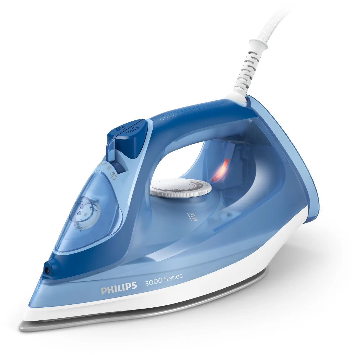 Philips 3000 Series Fer à Repasser Vapeur Puissance de Débit de vapeur continu 40 gmin Effet Pressing 180 g Céramique DST303120 - vue 8