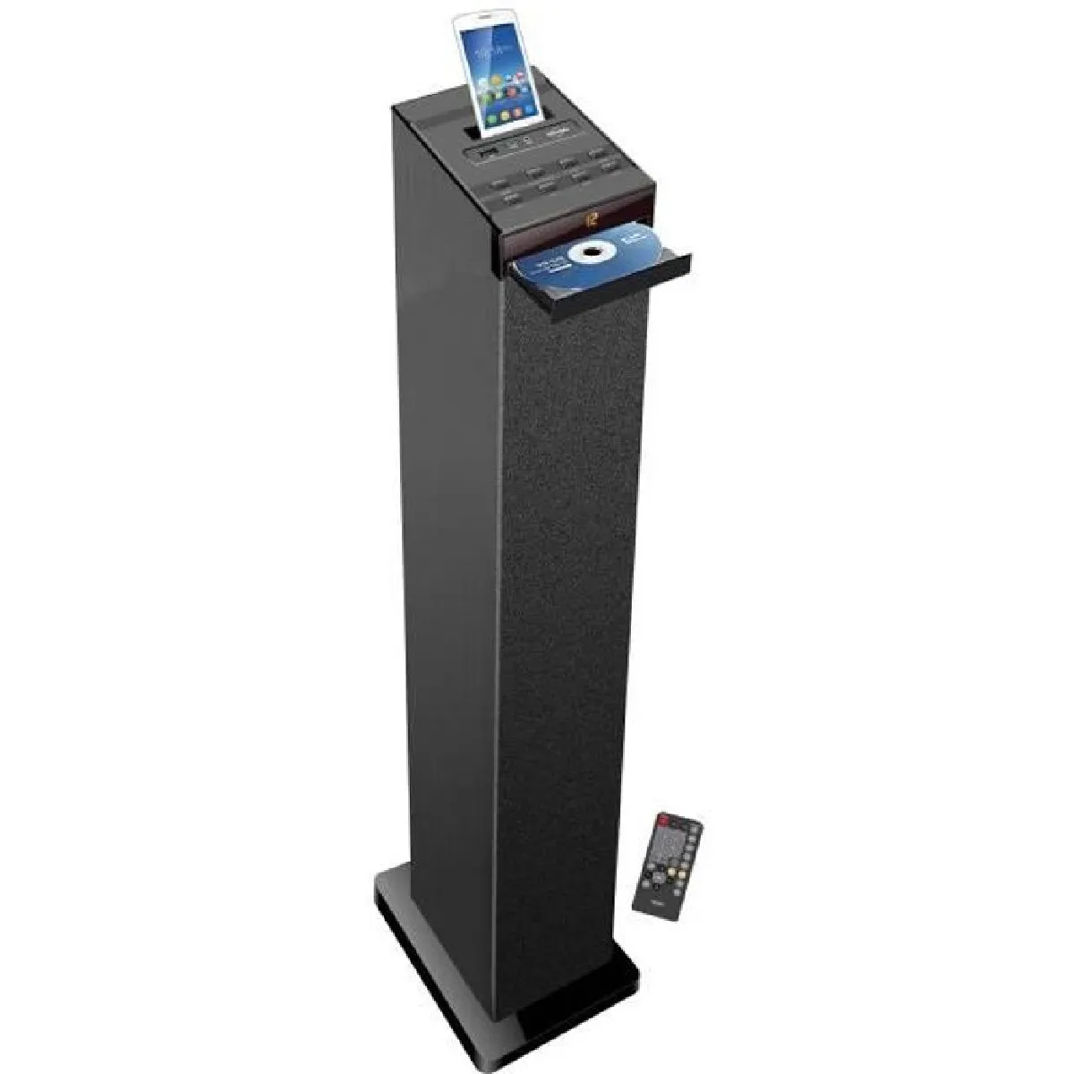 Inovalley Noir Tour De Son Lecteur Cd Bluetooth Hp32-Cd