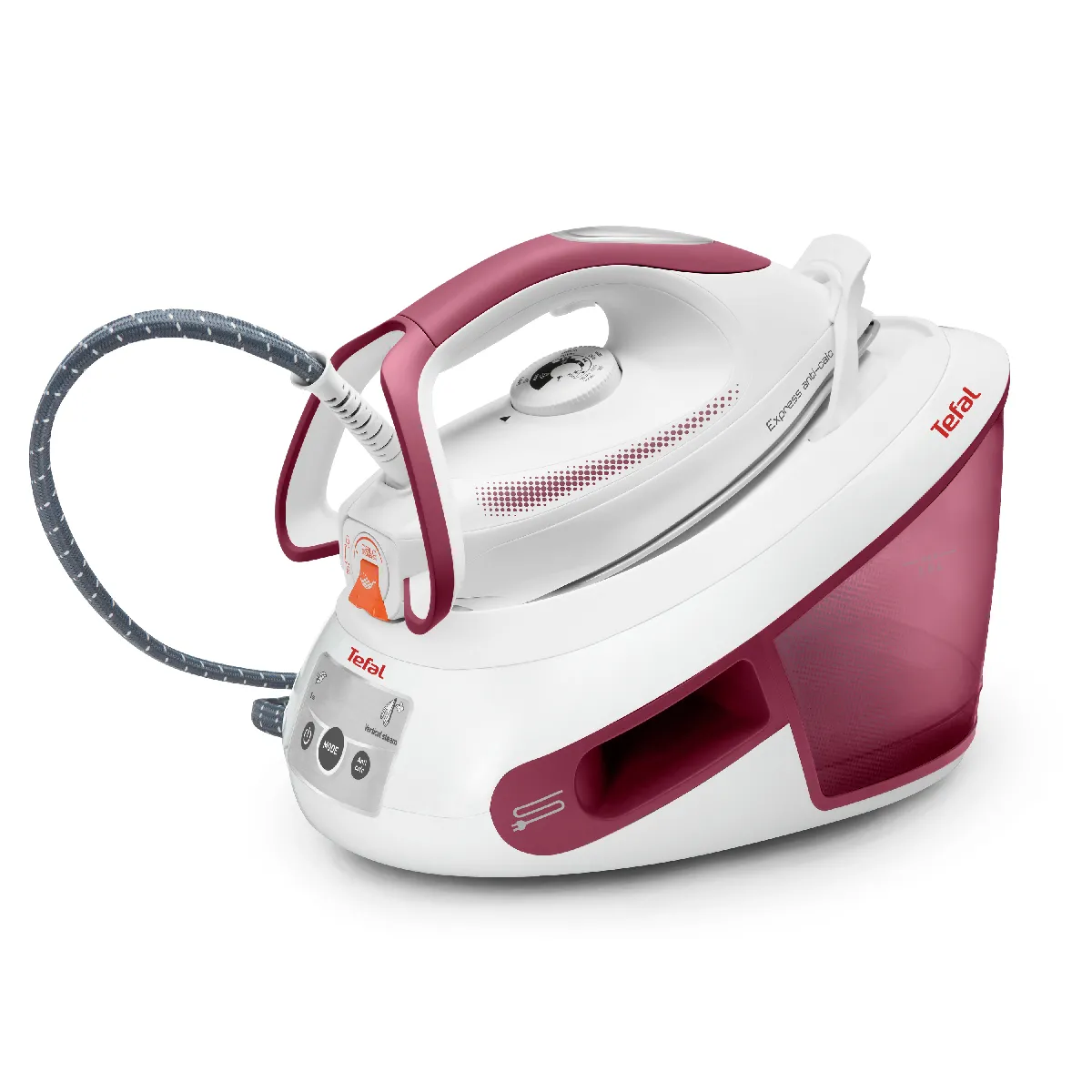 Tefal Express Anti-Calc SV8012 2800 W 1,8 L Semelle Durilium Airglide Blanc et Violet - vue 2