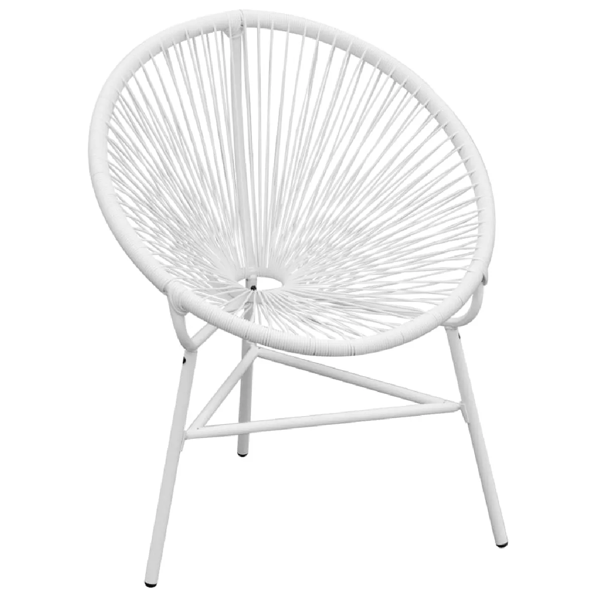 Vidaxl Chaise de jardin en corde - vue 2